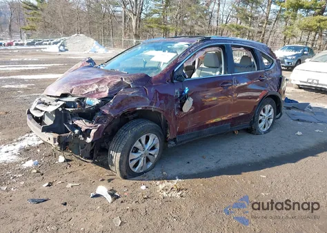 2014 Honda Cr-V Ex-L from USA, damaged, VIN 5J6RM4H77EL080207